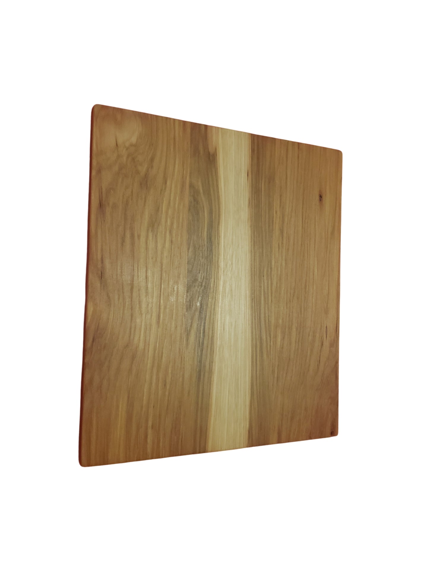 Hickory Hand Made Hardwood Cutting or Serving Board, 10"X12"X .75"