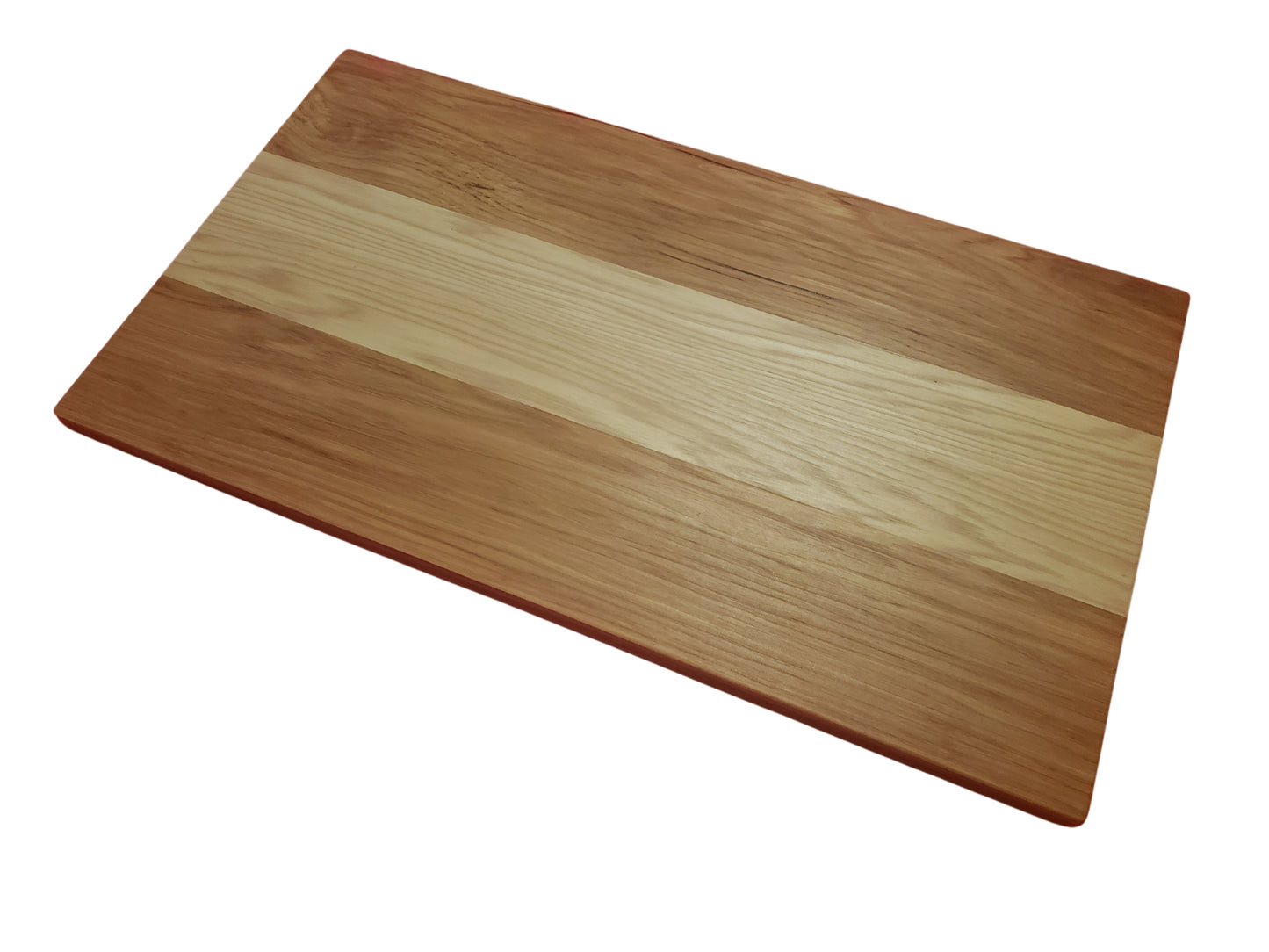 Hickory Hand Made Hardwood Cutting or Serving Board, 10"X18"X .75"