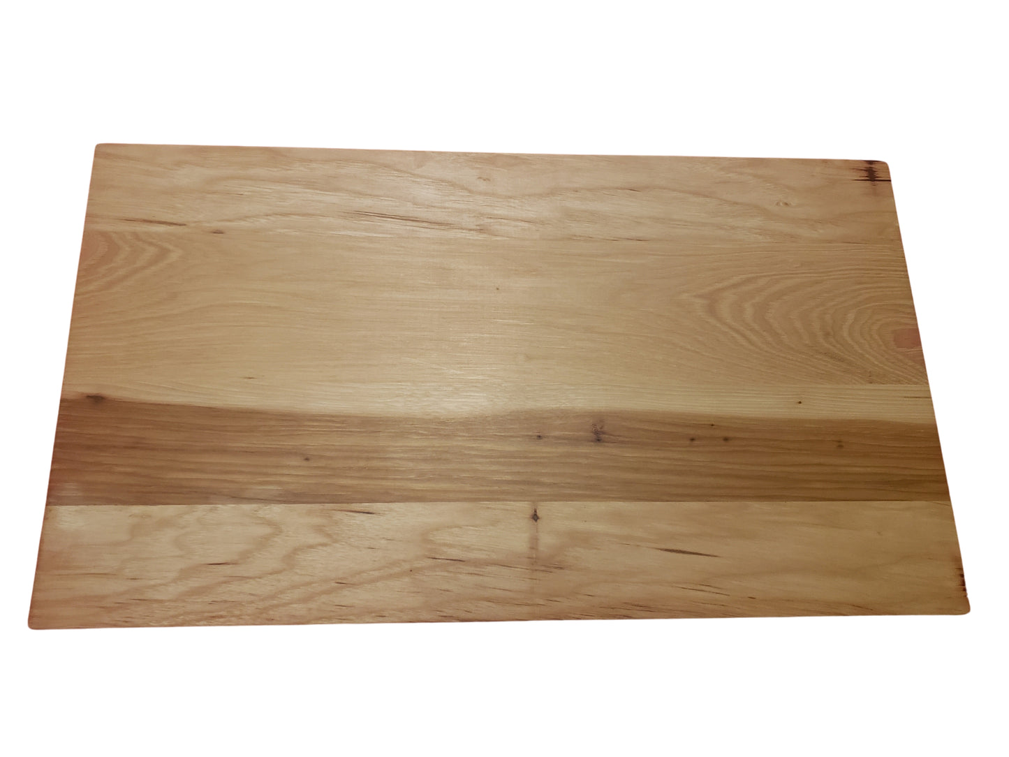 Hickory Hand Made Hardwood Cutting or Serving Board, 12"X23"X .75"