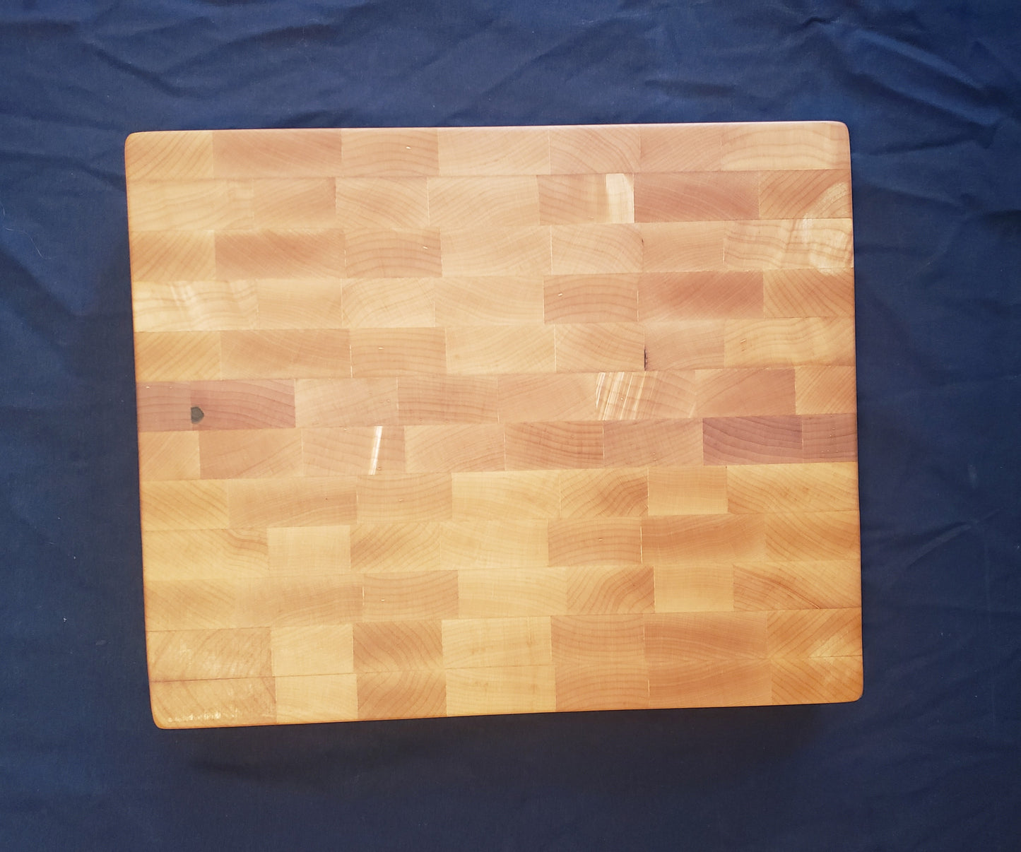 9.5"X11.75"X1.75" Hand Made End Grain Hard Maple Cutting Block